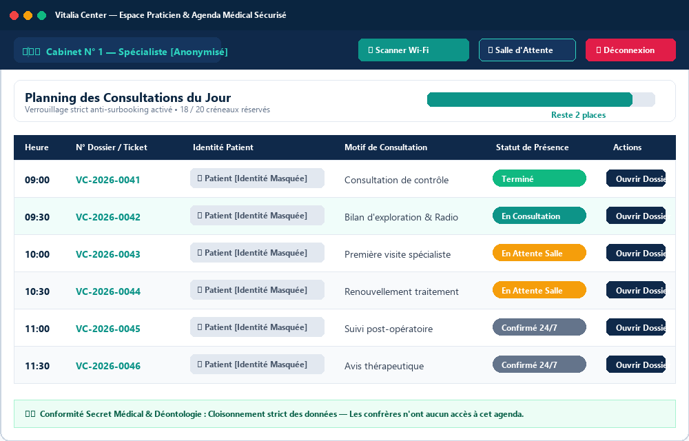 Agenda Médical & File d'attente AytMED